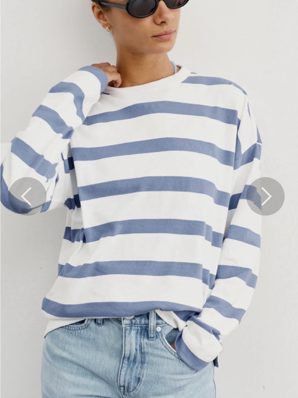AYR Early Mornings Tee Striped Long Sleeve Tee